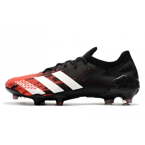 Descubrir  Botas de fútbol Adidas Predator Mutator 20.1 Low FG - Negro Rojo Blanco