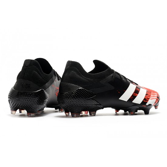 Descubrir  Botas de fútbol Adidas Predator Mutator 20.1 Low FG - Negro Rojo Blanco