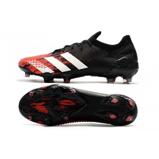 Descubrir  Botas de fútbol Adidas Predator Mutator 20.1 Low FG - Negro Rojo Blanco