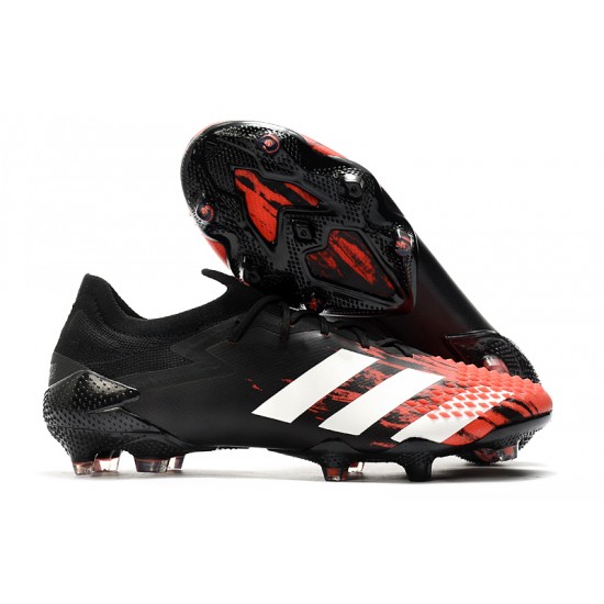 Descubrir  Botas de fútbol Adidas Predator Mutator 20.1 Low FG - Negro Rojo Blanco