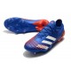 Calidad superior  Botas de fútbol Adidas Predator Mutator 20.1 Low FG - Azul Blanco Rojo