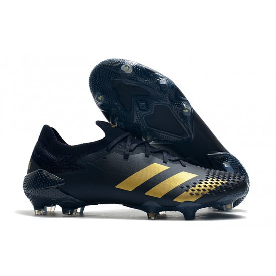 Tienda  Botas de fútbol Adidas Predator Mutator 20.1 Low FG - Navy Azul Gold