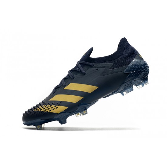 Tienda  Botas de fútbol Adidas Predator Mutator 20.1 Low FG - Navy Azul Gold
