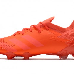 Botas de fútbol Adidas Predator Mutator 20.1 Low FG - naranja