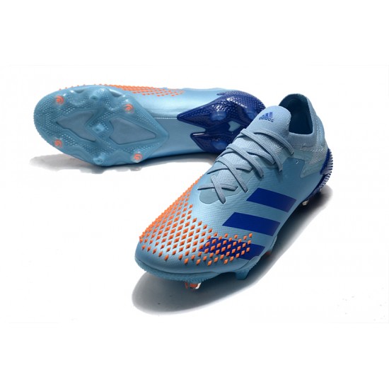 Comprar  Botas de fútbol Adidas Predator Mutator 20.1 Low FG - SkyAzul Rojo