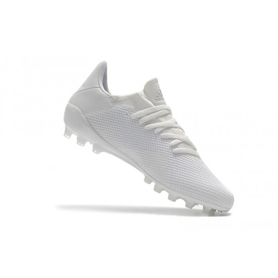 Descubrir  Botas de fútbol Adidas X 18.1 AG Todo Blancoo
