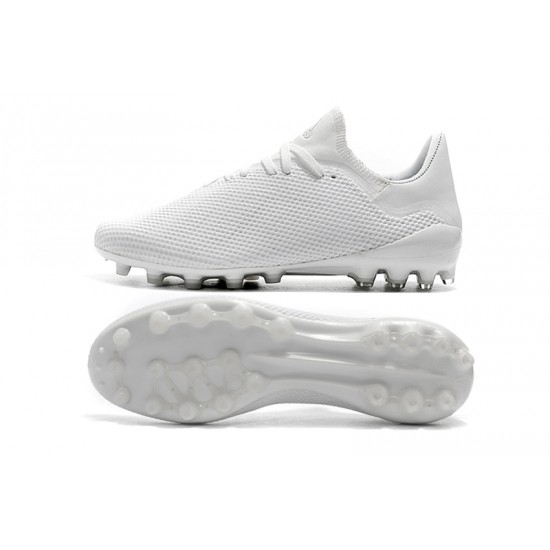 Descubrir  Botas de fútbol Adidas X 18.1 AG Todo Blancoo