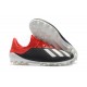 Calidad superior  Botas de fútbol Adidas X 18.1 AG Negro Rojo Blanco