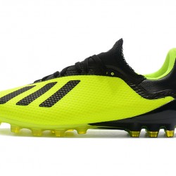 Botas de fútbol Adidas X 18.1 AG Verde Fluo Negro