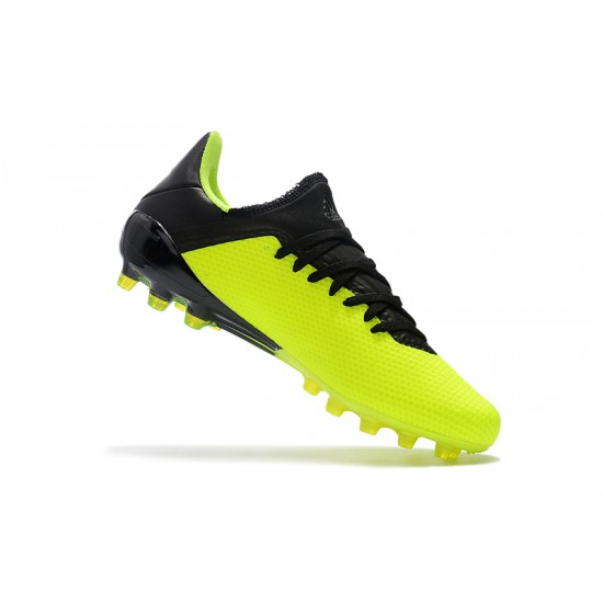 Mejor calidad  Botas de fútbol Adidas X 18.1 AG Verde Fluo Negro