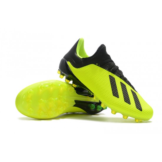 Mejor calidad  Botas de fútbol Adidas X 18.1 AG Verde Fluo Negro