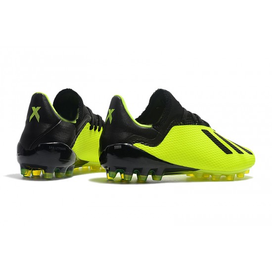 Mejor calidad  Botas de fútbol Adidas X 18.1 AG Verde Fluo Negro