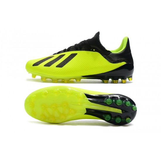 Mejor calidad  Botas de fútbol Adidas X 18.1 AG Verde Fluo Negro