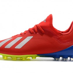 Botas de fútbol Adidas X 18.1 AG Rojo Blanco