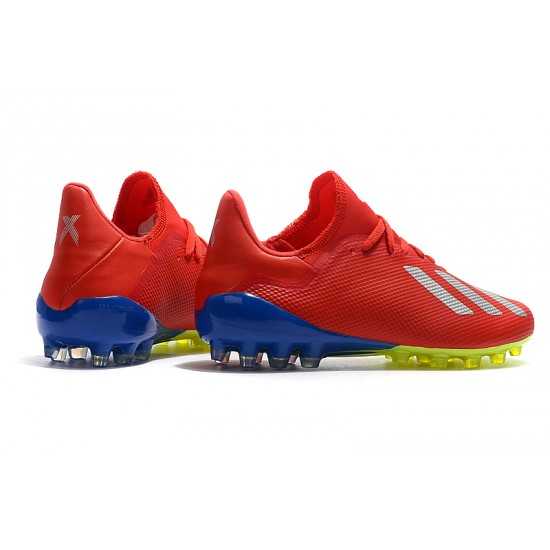 Descubrir  Botas de fútbol Adidas X 18.1 AG Rojo Blanco