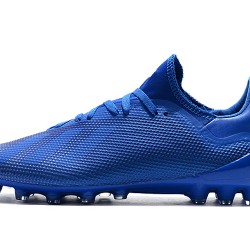 Botas de fútbol Adidas X 18.1 AG Azul real