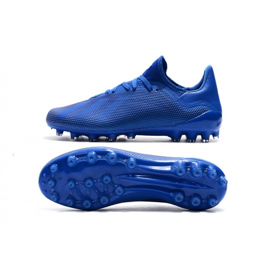 Tienda  Botas de fútbol Adidas X 18.1 AG Azul real
