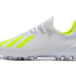 Botas de fútbol Adidas X 18.1 AG Blanco Verde