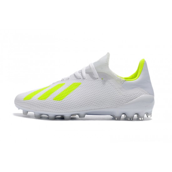 Tienda  Botas de fútbol Adidas X 18.1 AG Blanco Verde