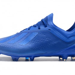 Botas de fútbol Adidas X 18.1 FG Azul