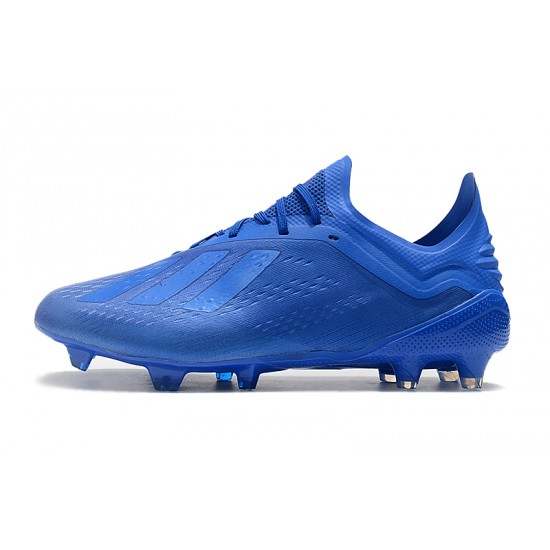 Explorar  Botas de fútbol Adidas X 18.1 FG Azul