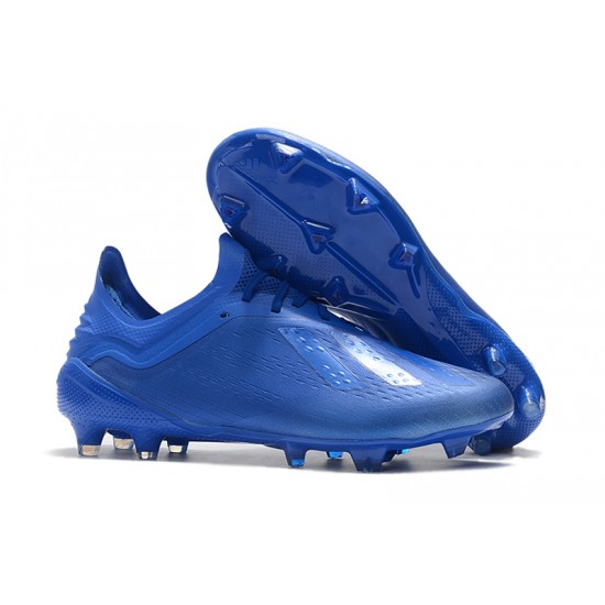 Explorar  Botas de fútbol Adidas X 18.1 FG Azul