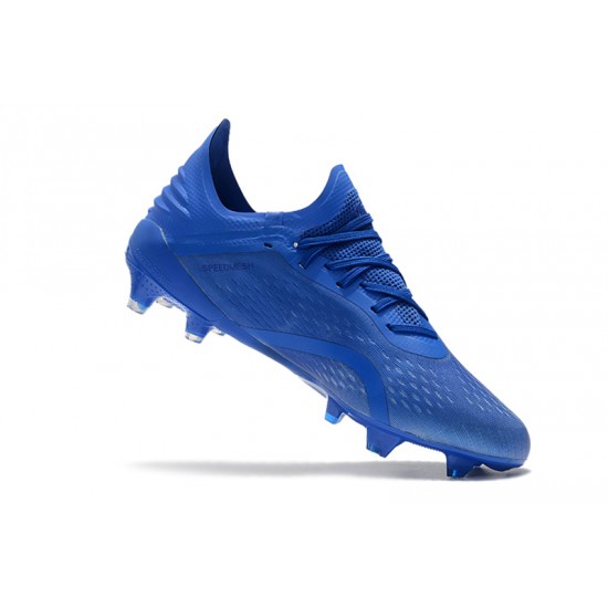Explorar  Botas de fútbol Adidas X 18.1 FG Azul