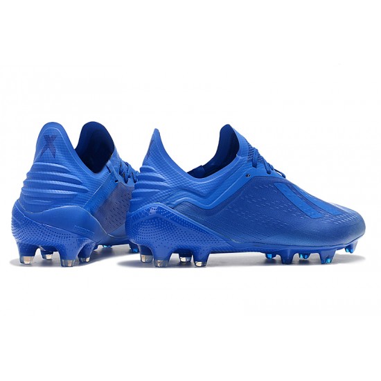 Explorar  Botas de fútbol Adidas X 18.1 FG Azul