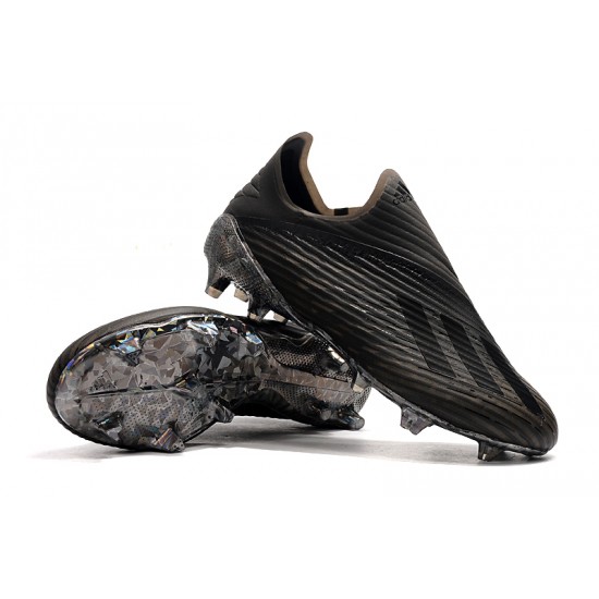 Comprar  Botas de fútbol Adidas X 19 FG Laceless Negro