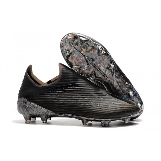 Comprar  Botas de fútbol Adidas X 19 FG Laceless Negro