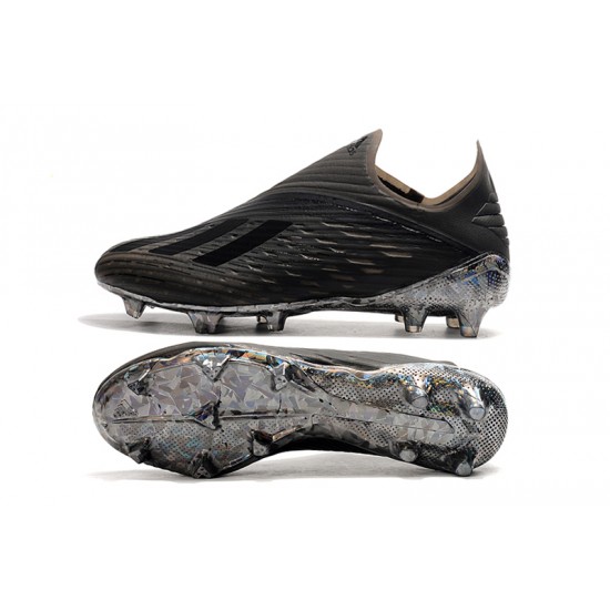 Comprar  Botas de fútbol Adidas X 19 FG Laceless Negro