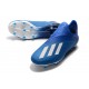 Descubrir  Botas de fútbol Adidas X 19+ FG Encryption Code Azul Blanco Negro