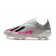 Explorar  Botas de fútbol Adidas X 19+ FG Encryption Code Metallic Plata Rosado Negro