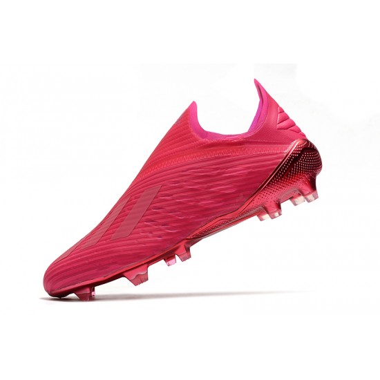 Tienda  Botas de fútbol Adidas X 19+ FG Encryption Code Rosado