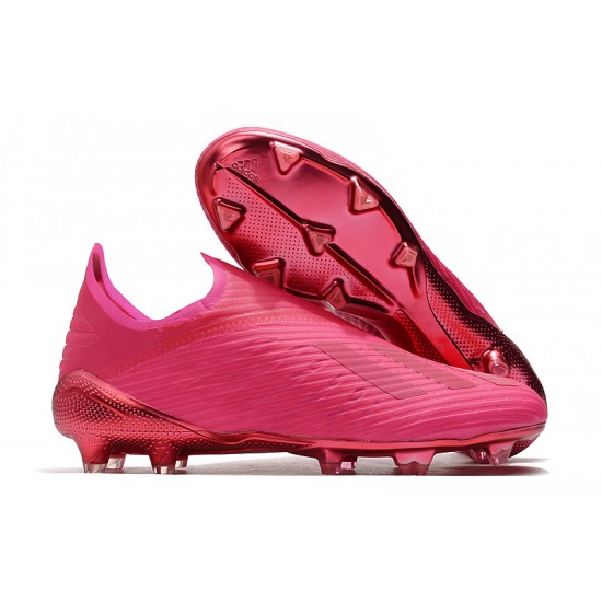 Tienda  Botas de fútbol Adidas X 19+ FG Encryption Code Rosado