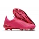Tienda  Botas de fútbol Adidas X 19+ FG Encryption Code Rosado