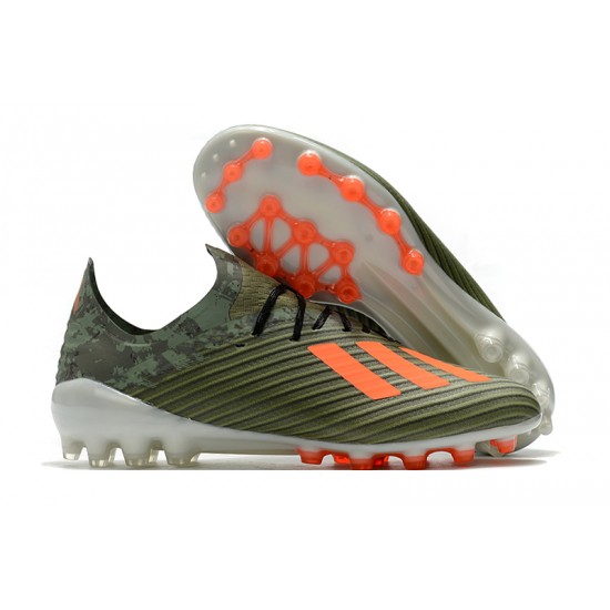 Mejor calidad  Botas de fútbol Adidas X 19.1 AG Ejercito verde Naranja