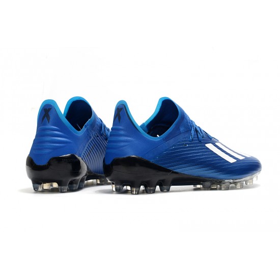 Mejor calidad  Botas de fútbol Adidas X 19.1 AG Azul real Blanco
