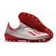 Descubrir  Botas de fútbol Adidas X 19.1 AG Plata Rojo