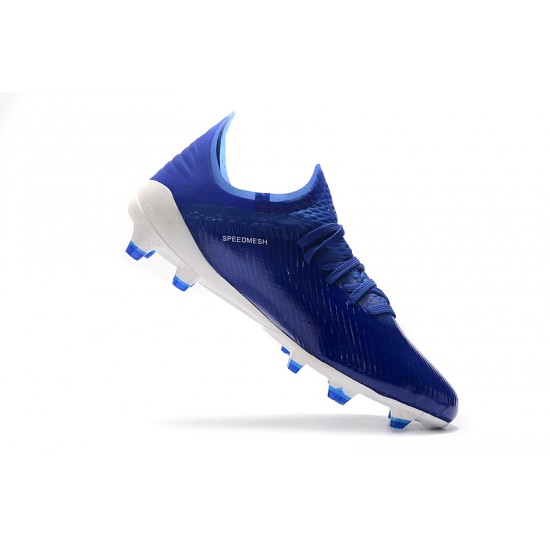Mejor calidad  Botas de fútbol Adidas X 19.1 FG Azul Blanco