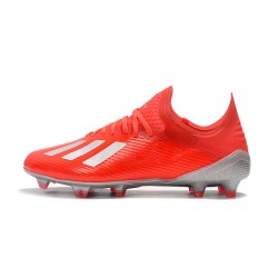 Botas de fútbol Adidas X 19.1 FG Naranja Plata