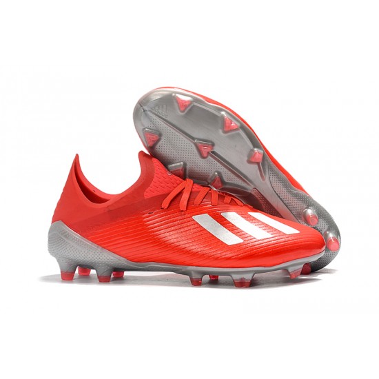 Comprar ahora  Botas de fútbol Adidas X 19.1 FG Naranja Plata