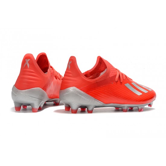 Comprar ahora  Botas de fútbol Adidas X 19.1 FG Naranja Plata