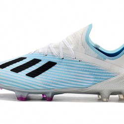 Botas de fútbol Adidas X 19.1 FG Blanco Azul Negro