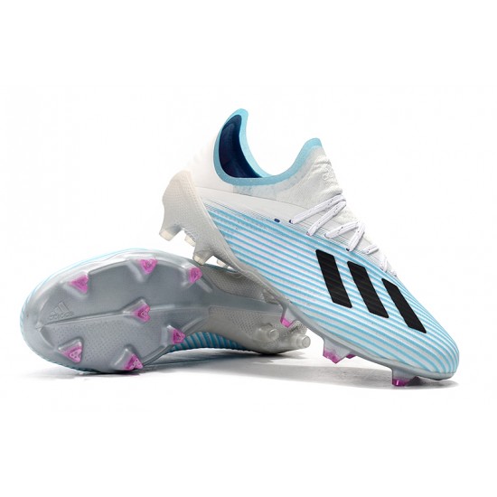 Mejor calidad  Botas de fútbol Adidas X 19.1 FG Blanco Azul Negro