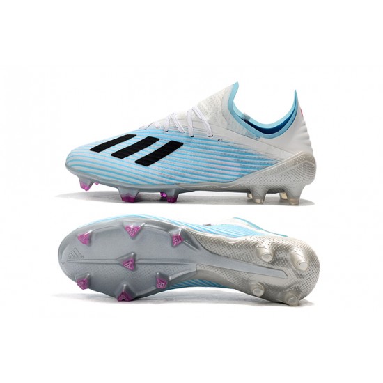 Mejor calidad  Botas de fútbol Adidas X 19.1 FG Blanco Azul Negro