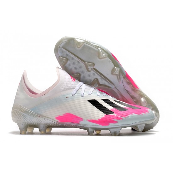 Comprar  Botas de fútbol Adidas X 19.1 FG Blanco Rosado Negro