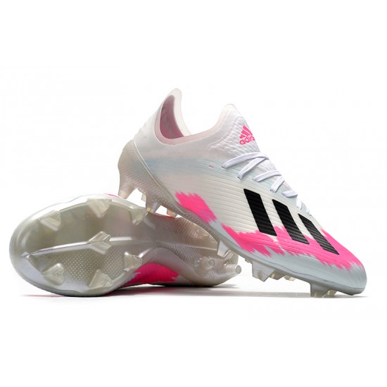 Comprar  Botas de fútbol Adidas X 19.1 FG Blanco Rosado Negro