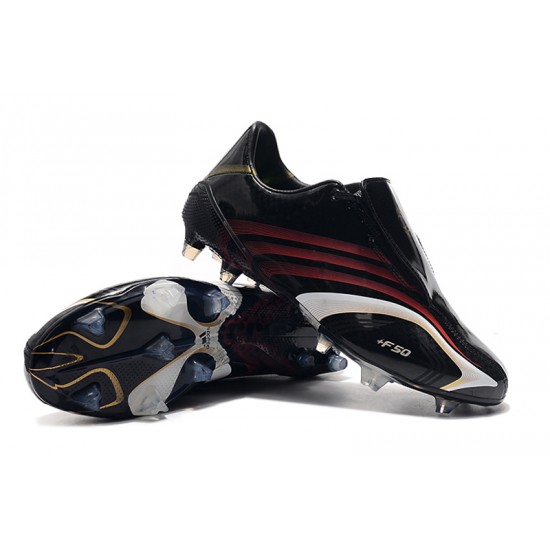 Mejor calidad  Botas de fútbol Adidas X F506 FG Tunit Laceless Negro Rojo Blanco