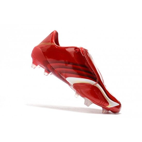 Comprar  Botas de fútbol Adidas X F506 FG Tunit Laceless Rojo Blanco